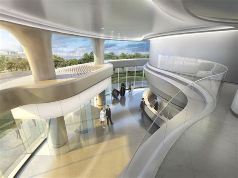 World Of Architecture Futuristic Sky SOHO By Zaha Hadid Architects