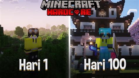 100 Hari Di Minecraft Hardcore 120 Dan Inilah Yang Terjadi Youtube