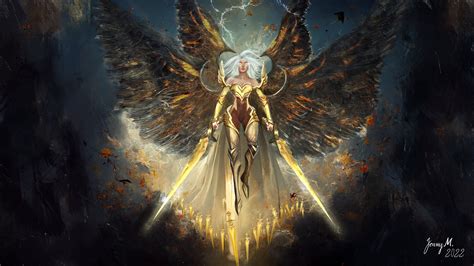 ArtStation - God Kayle, Godess of Justice