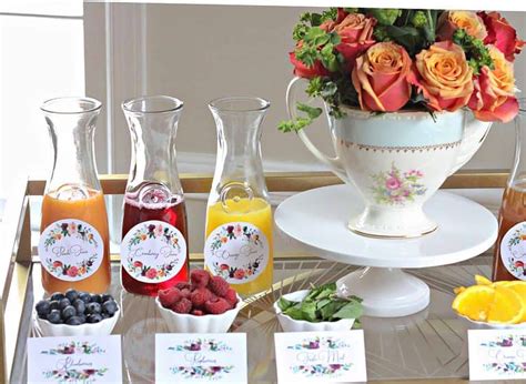 A Mimosa Bar Brunch How To Enfete Party Planning