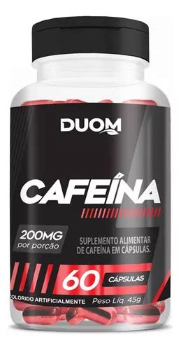 Cafeina Mg C Psulas Duom Parcelamento Sem Juros