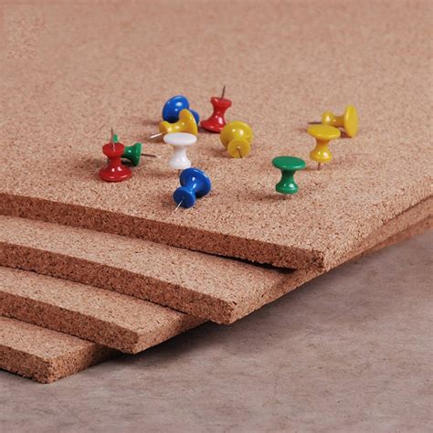 12mm Custom Printed Cork Roll Sheets Bulletin Memo Cork Board