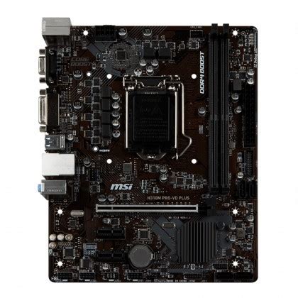 Msi H M Pro Vd Plus Micro Atx Motherboard Socket Lga Vga Dvi