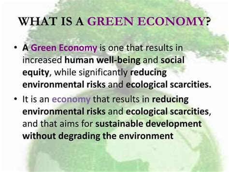 Green Economy Ppt