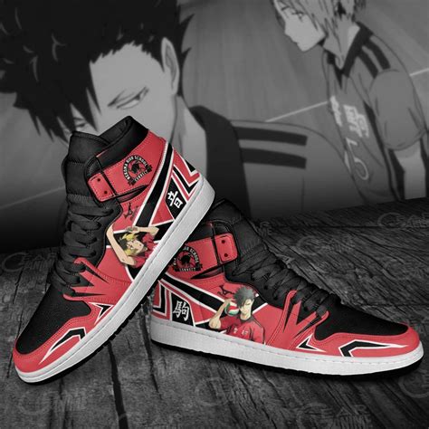 Tetsuro Kuroo And Kenma Kozume Sneakers Custom Haikyuu Anime Shoes