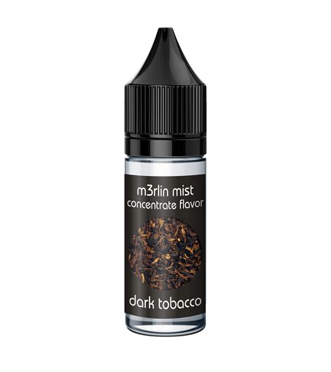 Ar Me Concentr Pour Cigarette Lectronique M Rlin Dark Tobacco Ml