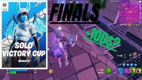 My Solo Victory Cup FINALS Experience! - YouTube