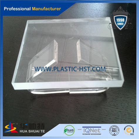 Huashuaite Clear Plastic Anti Uv Roofing Sheet High Gloss Acrylic Sheet