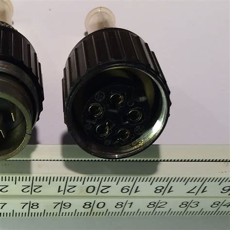 Amphenol 5-pin Tuchel Female Cord Type Connector For Neumann | Reverb