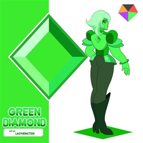 Green Diamond By Ladyheinstein Steven Universe Diamond Steven