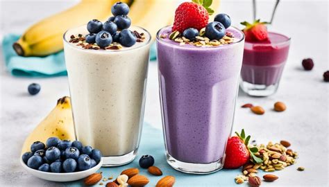 Protein Smoothie Fit Lecker In Den Tag Starten