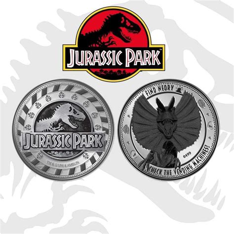 Amazon FaNaTtik Jurassic Park Collectable Coin Find Nedry World