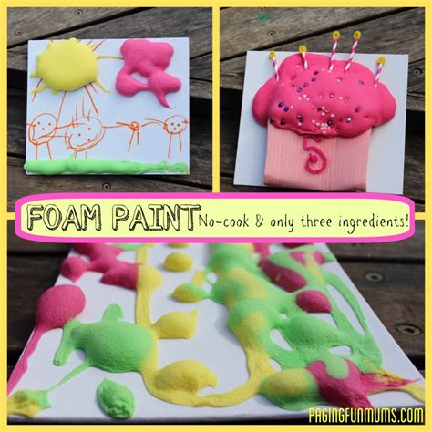 DIY Foam Paint