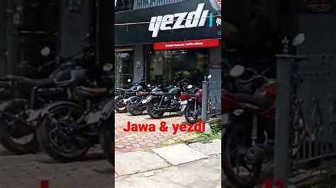 Jawa Yezdi Kolkata Showroom Jawa Jawa2022 Yezdi Yezdiroadking