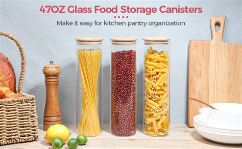 Amazon Ktmama Glass Spaghetti Pasta Storage Container With Lid