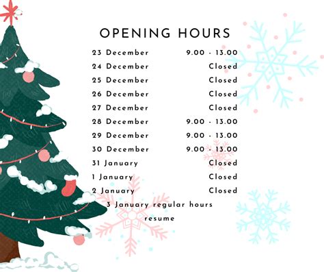 Christmas Opening Hours 2022 The Gables Dental Practice