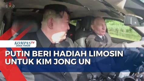 Beginilah Momen Putin Ajak Kim Jong Un Jalan Jalan Pakai Mobil Limosin