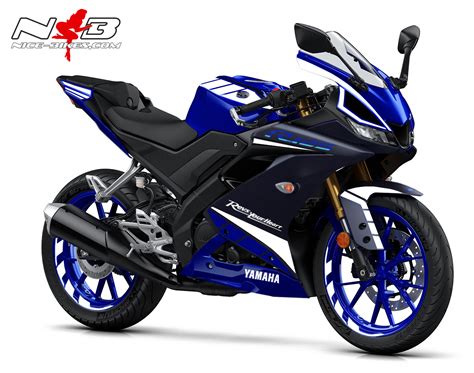 Foliendesign Yamaha R Bj Racing White Nice Bikes H Ndler Shop