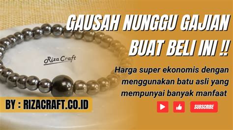 Manfaat Gelang Batu Hematite Blustin Batu Alam Untuk Kesehatan Asli