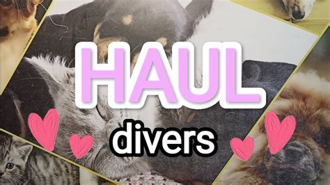 HAUL DIVERS Haul Action Nozaddict Amazon Achat Test New YouTube