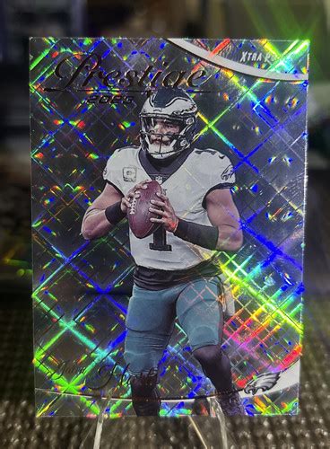 2023 Panini Prestige Jalen Hurts Xtra Points Diamond 239 Super Bowl