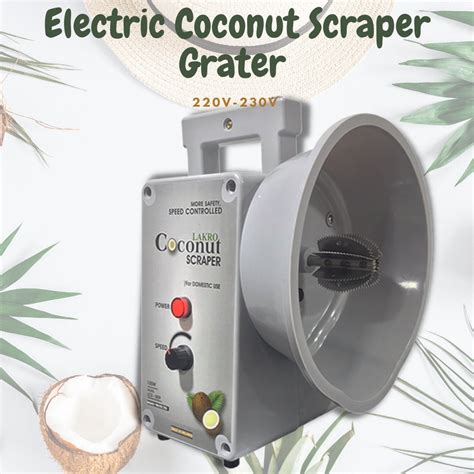 Electric Coconut Scraper Grater Machine 220v-230v Free Fast Shipping - Etsy