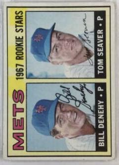 Mets Rookies B Denehy T Seaver Prices Topps Baseball