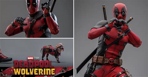 HOT TOYS死侍與金鋼狼死侍 比例收藏級人偶 一般版 動漫節會場特別版隱藏配件公開