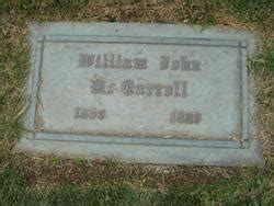 William John McCarroll 1860 1920 Mémorial Find a Grave