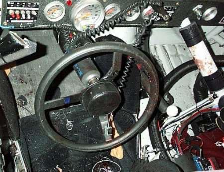 Dale Earnhardt Crash Photos Inside Car