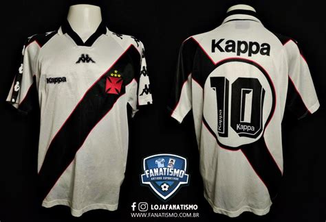 Camisa Do Vasco Oficial II Kappa 1997 10 Edmundo G Fanatismo