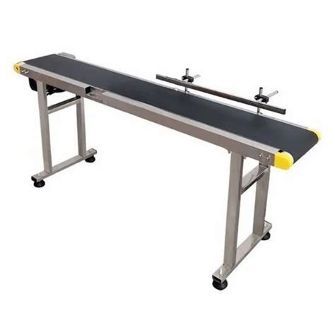 Aluminum Section Pvc Belt Conveyor For Packaging Capacity Kg