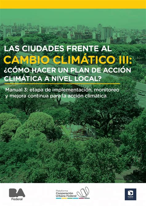 Pdf “las Ciudades Frente Al Cambio Climático Ii ¿cómo Hacer Un Plan