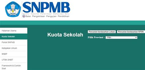 Pengumuman Kuota Sekolah Snbp Ini Cara Cek Dan Jadwalnya