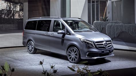 2019 Mercedes Benz V Class Hints At Updates For Metris Van Eqv Electric Version Coming