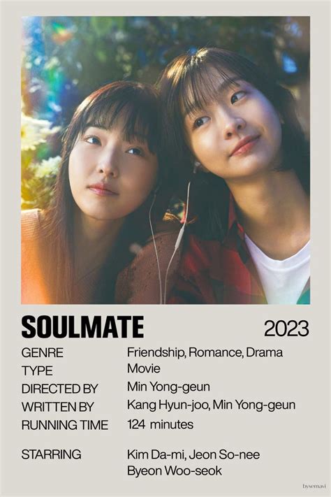 Soulmate 2023 korean movie polaroid poster | Movies to watch, Japanese ...