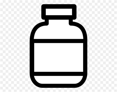 Medicine Bottle Clipart - Right Clipart - FlyClipart