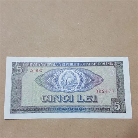 Bancnota Lei Unc Necirculata Arhiva Okazii Ro