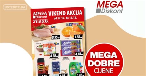 Mega Diskont Vikend Akcija 12 15 12 2024 Ustedite Ba