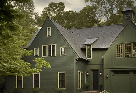 13 Green House Siding Color Ideas