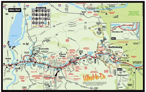 Gatlinburg Strip Map