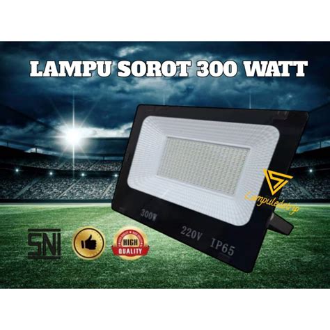 Jual Lampu Sorot Outdoor 300 Watt 10w 20w 30w 50w 100w 200w Flood Light