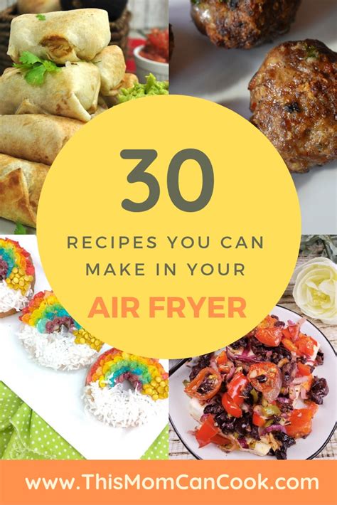 30 Recipes That You Can Make In Your Air Fryer This Mom Can Cook