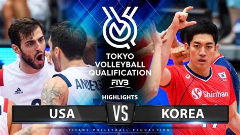 Usa Vs Korea Highlights Men S Oqt Youtube