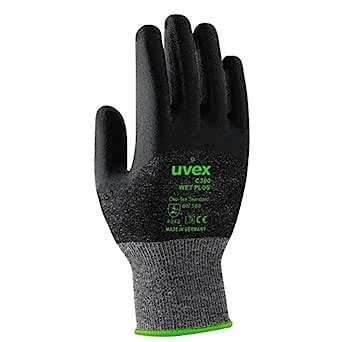 Uvex Handschuhe C300 Wet Plus Unisex 9 Schwarz Grün Amazon de Fashion