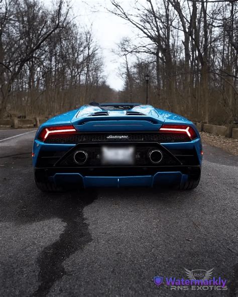 Lamborghini Huracán Evo Spyder Blue | RNS Exotics