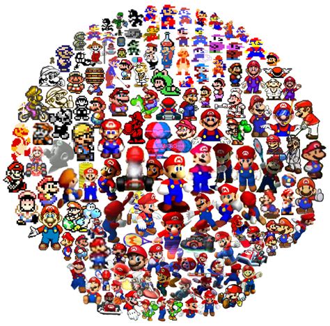 Pictures: Every Mario game ever made