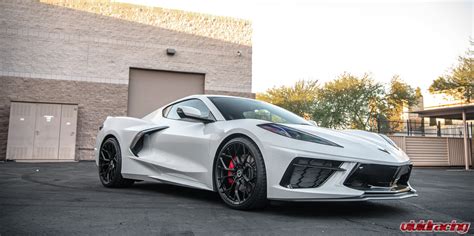 Chevrolet Corvette C8 Stingray White Brixton Forged Pf10 Ultrasport