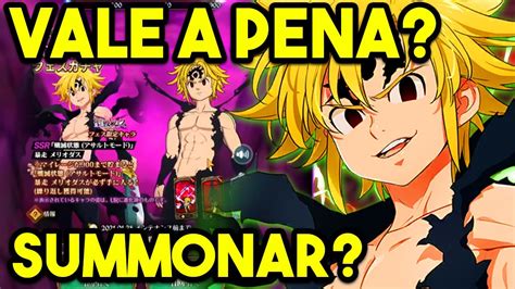 Mudaram O Banner Vale A Pena Summonar No Banner Do Meliodas Assault 7ds Grand Cross Youtube