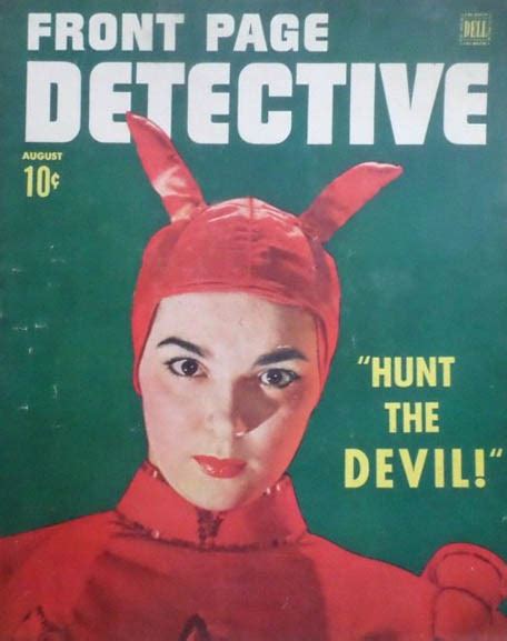 Front Page Detective August 1944 August 10 Cents Magazine Det